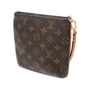Louis Vuitton Pouch Partition Canvas Monogram Brown